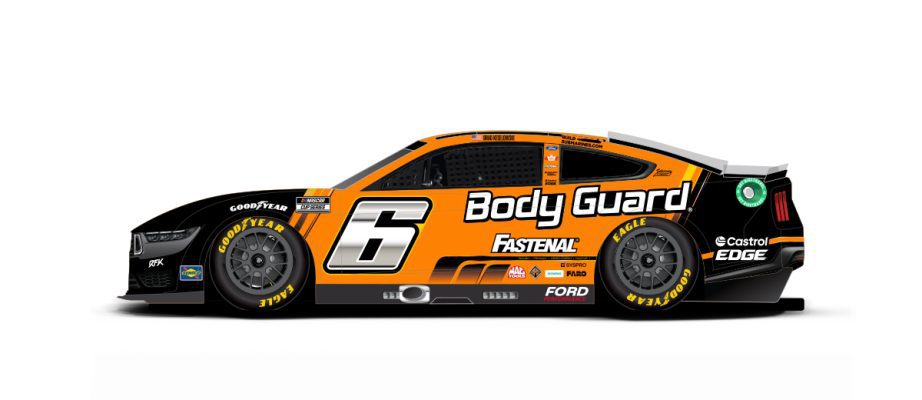Brad Keselowski's paint scheme for Indianapolis.