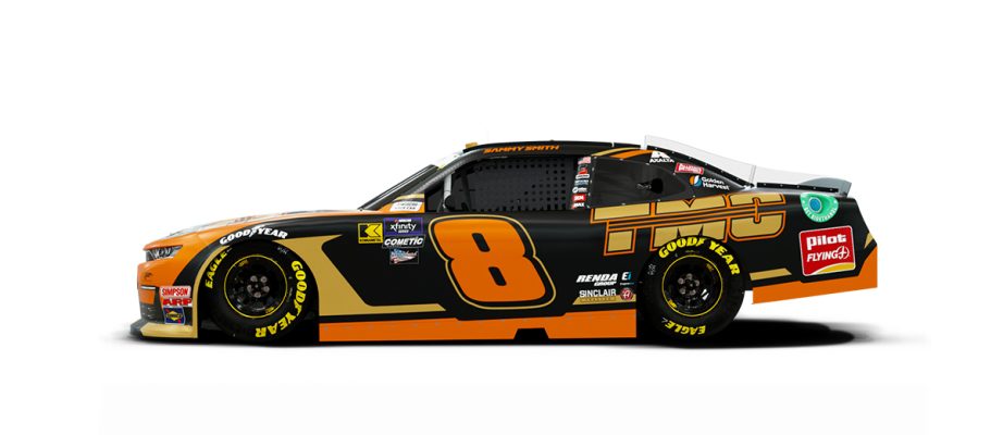 Sammy Smith's paint scheme for Indianapolis.