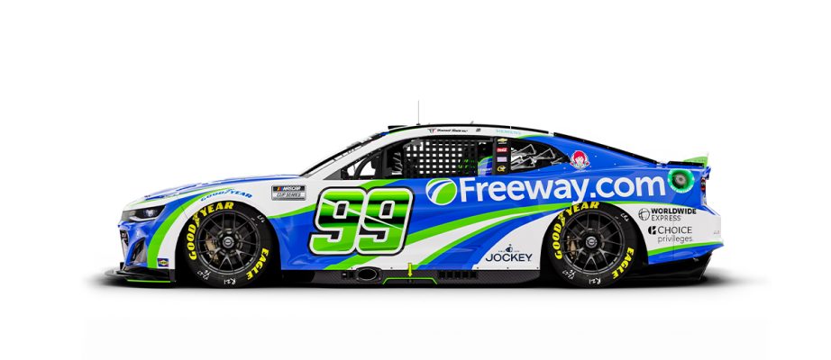 Daniel Suárez's paint scheme for Indianapolis.