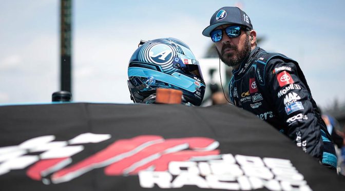 JGR No. 19 team penalized; Martin Truex Jr. to start in back, serve pass-through at Indy