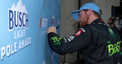 Tyler Reddick powers to the Busch Light Pole at Indianapolis