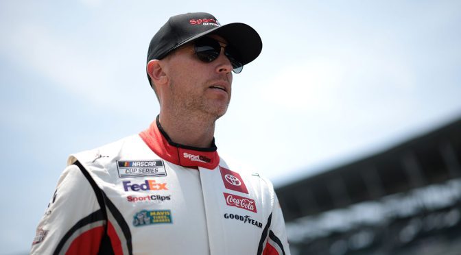 Denny Hamlin’s quest for Brickyard 400 victory falls short after wreck