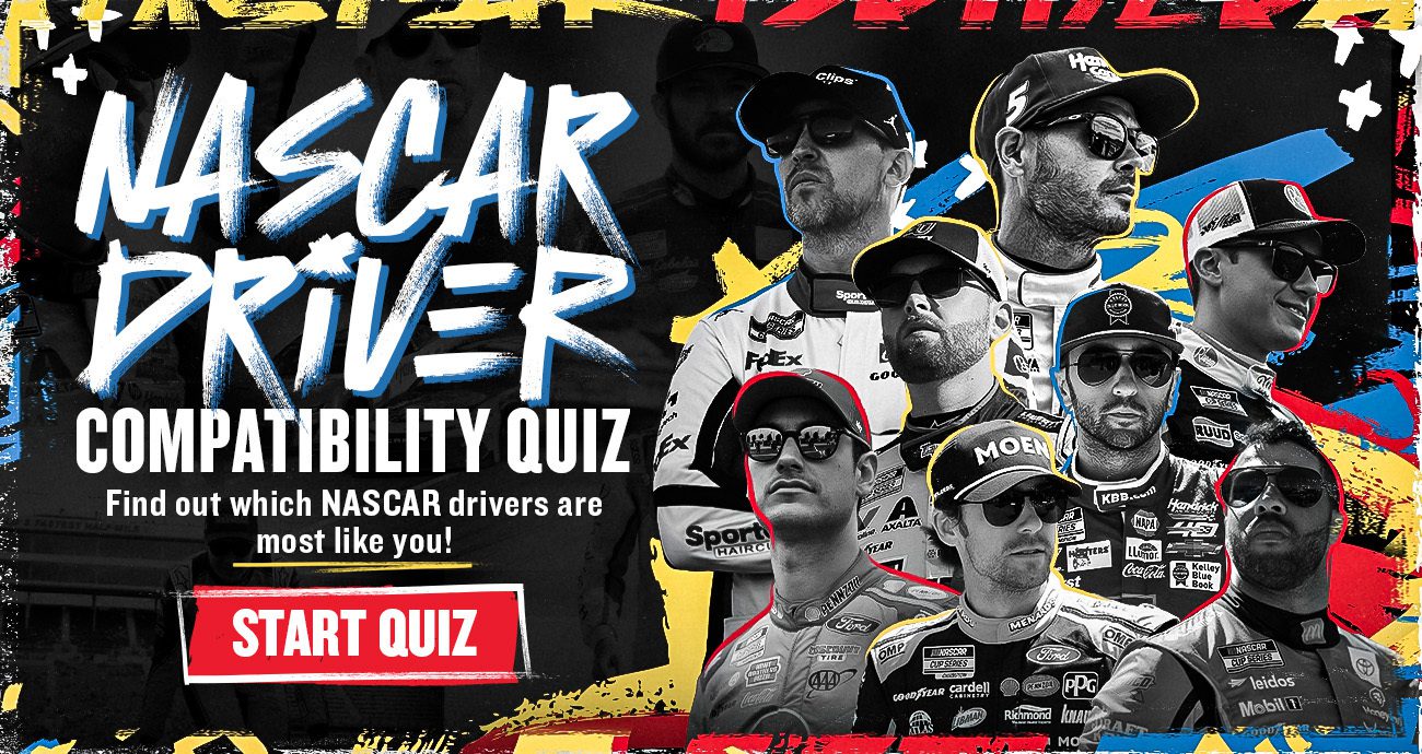NASCAR launches new driver compatibility quiz NASCAR