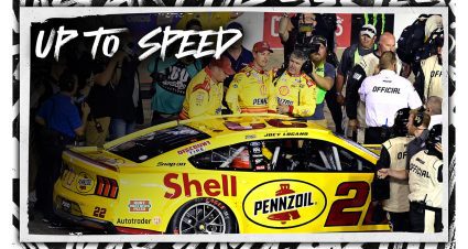 Joey Logano penalized after pit-road incident at Richmond