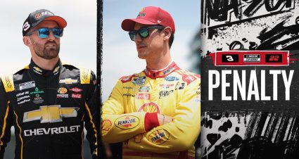 NASCAR officials drop Austin Dillon from Cup Series Playoffs; Logano fined