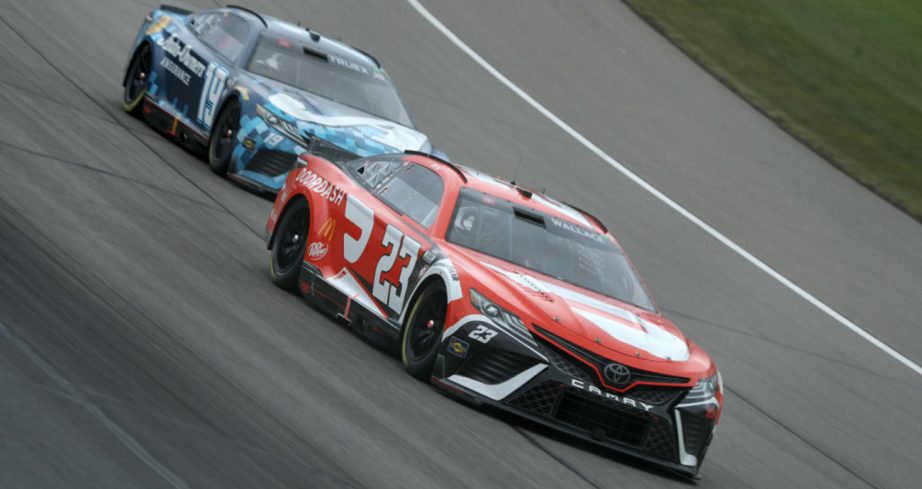 wallace and truex at michigan
