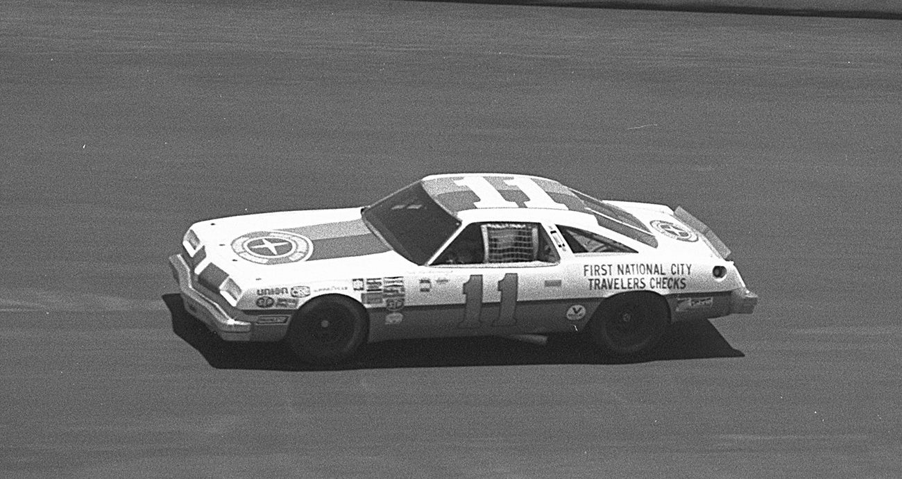 Cale Yarborough drives No. 11 Cup Series car