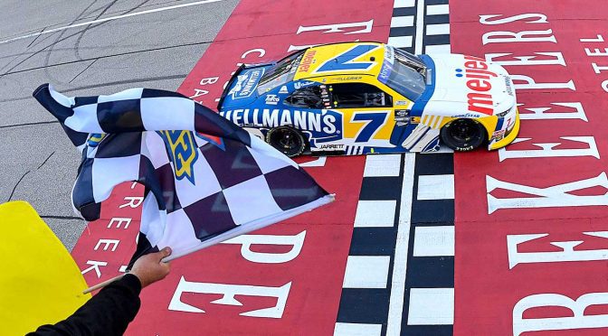 Featured Image for Justin Allgaier takes Xfinity Series win at Michigan
