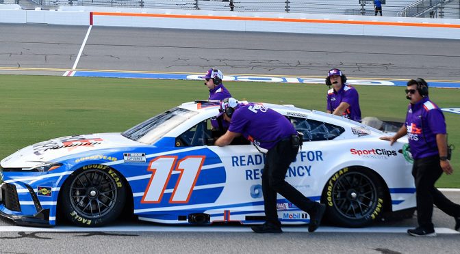 Denny Hamlin, Chris Gabehart discuss L2-level penalty issued to No. 11 team