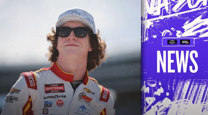 Daniel Dye to join Kaulig for full-time Xfinity campaign in 2025