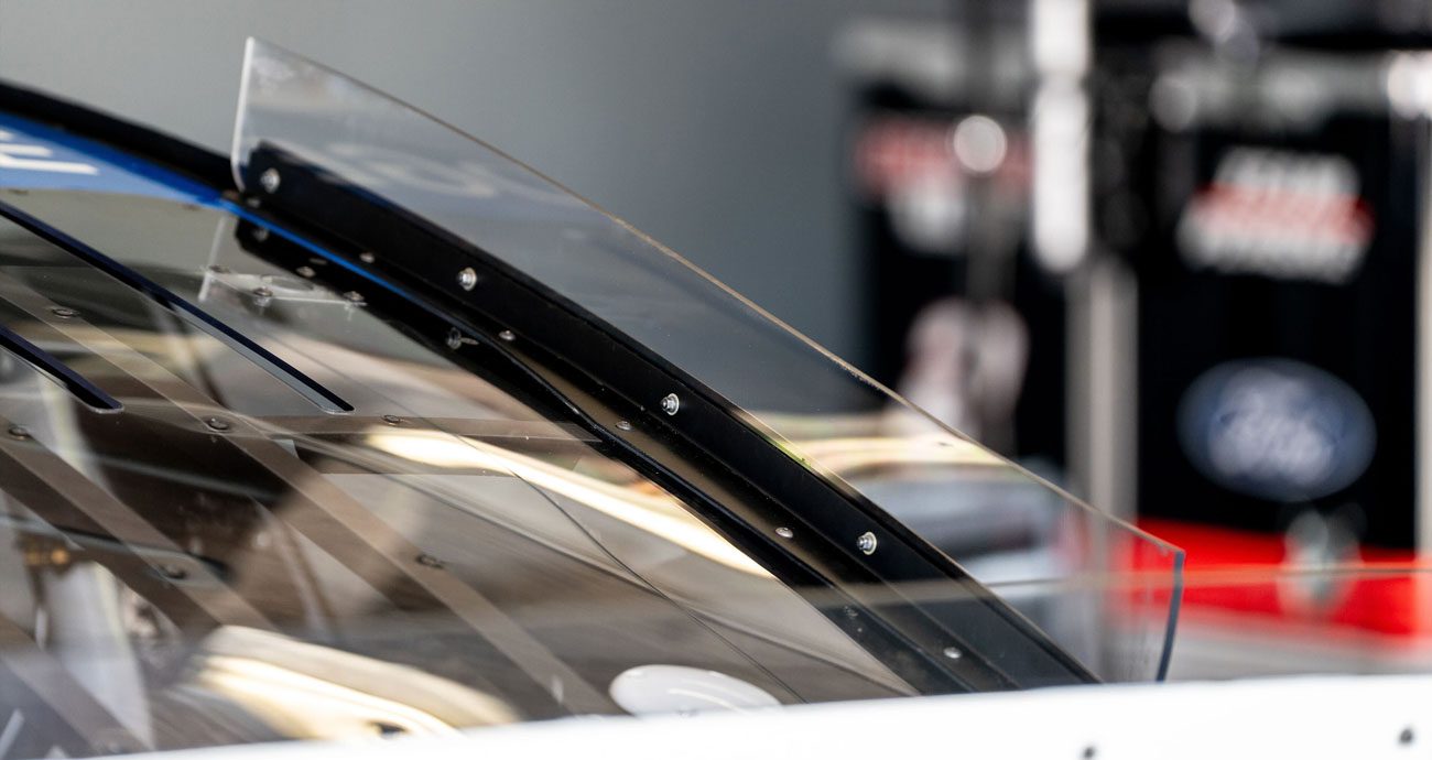 New 'shark fin' safety feature makes its debut at Daytona - Official ...