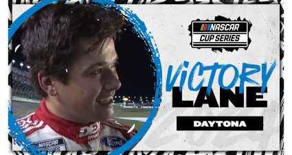 Harrison Burton ‘wanted to do everything’ to get win No. 100 for Wood Brothers
