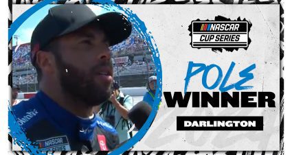 Bubba Wallace: ‘I strive for this’ after Darlington pole win