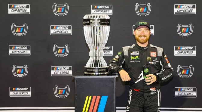 Featured image for Tyler Reddick clinches 2024 Regular Season Championship