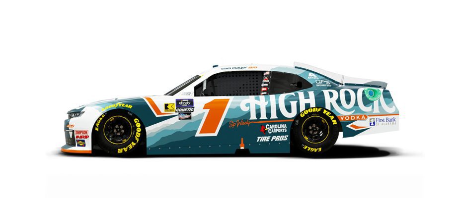 Sam Mayer's paint scheme for Atlanta.