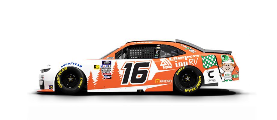 AJ Allmendinger's paint scheme for Atlanta.