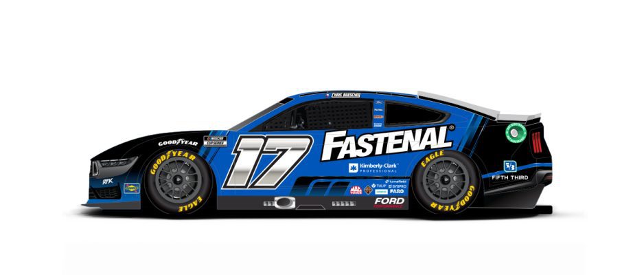 Chris Buescher's paint scheme for Atlanta.