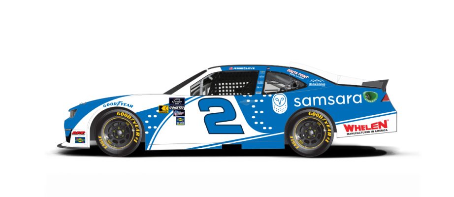 Jesse Love's paint scheme for Atlanta.