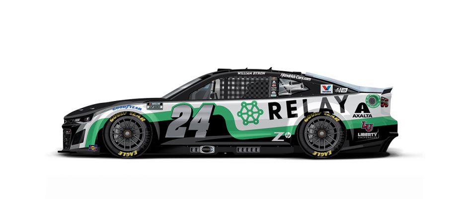 William Byron's paint scheme for Atlanta.