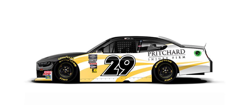 Blaine Perkins' paint scheme for Atlanta.