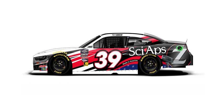 Ryan Sieg's paint scheme for Atlanta.