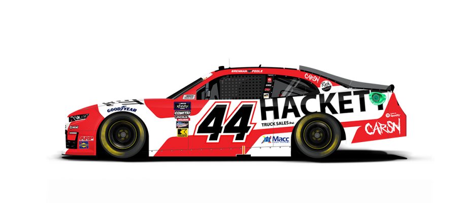 Brennan Poole's paint scheme for Atlanta.