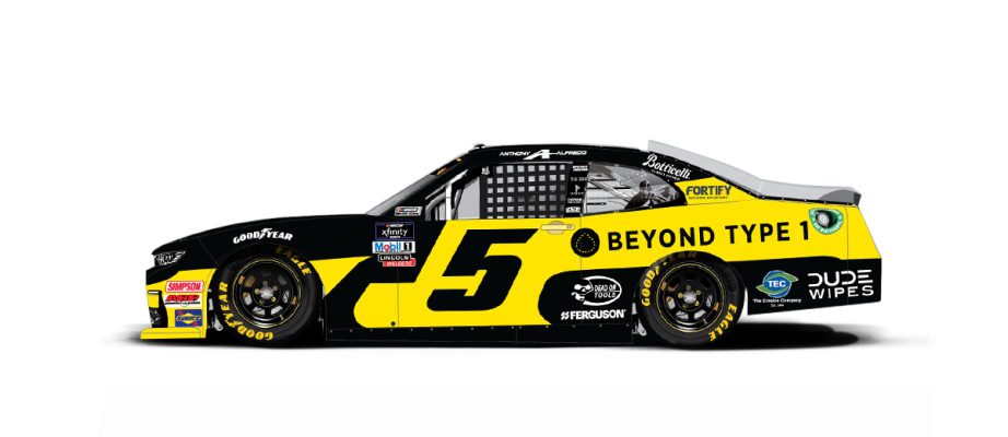 Anthony Alfredo's paint scheme for Atlanta.