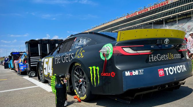Featured Image for Truex Jr., Gibbs to join teammate Hamlin at rear of field for playoff opener