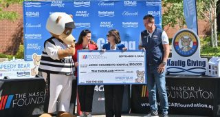 The NASCAR Foundation's Speedy Bear Brigade Powered by Kaulig Giving to visit 110 hospitals across North America