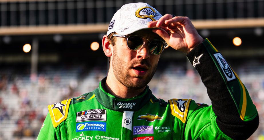 Daniel Suárez on pit road at Atlanta Motor Speedway.