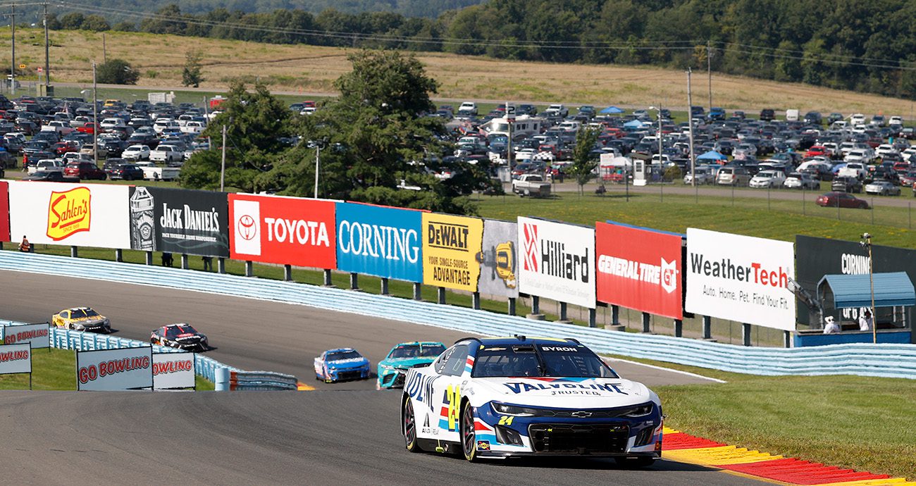 william byron races at watkins glen