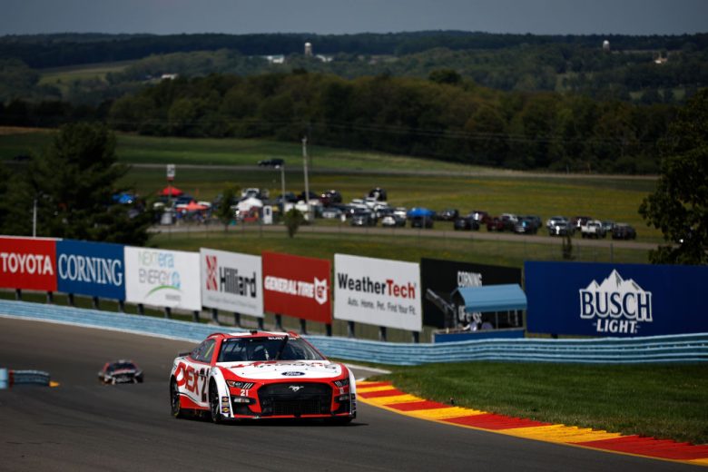 burton drives at The Glen