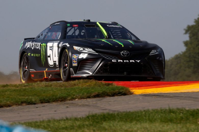 gibbs drives at The Glen