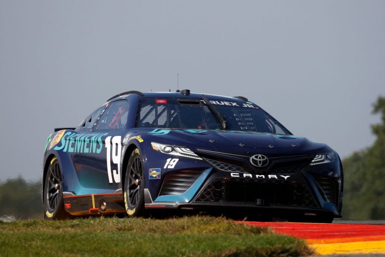 truex drives at The Glen