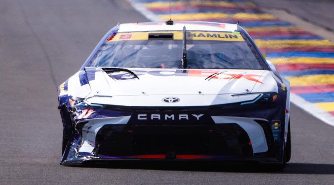 Featured Image for Lap 1 wreck ousts Ryan Blaney from Watkins Glen race; other playoff drivers impacted