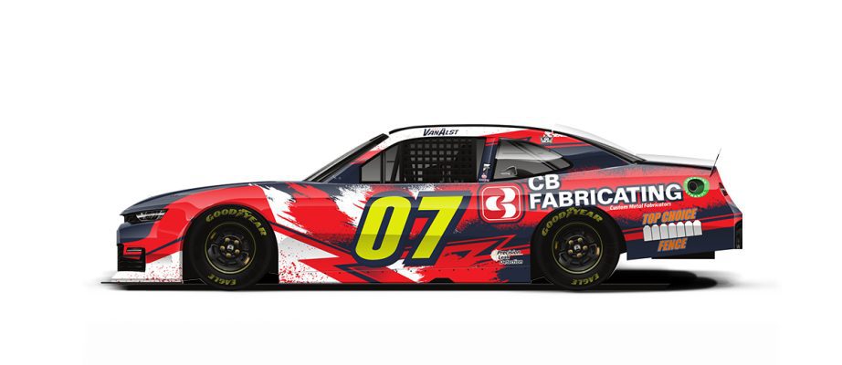 Greg Van Alst's paint scheme for Bristol.