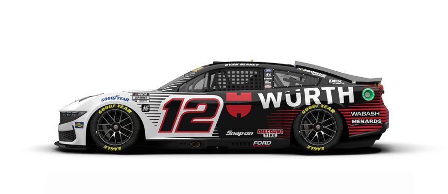 Ryan Blaney's paint scheme for Bristol.
