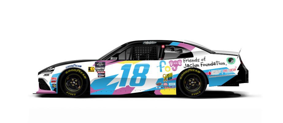 Sheldon Creed's paint scheme for Bristol.