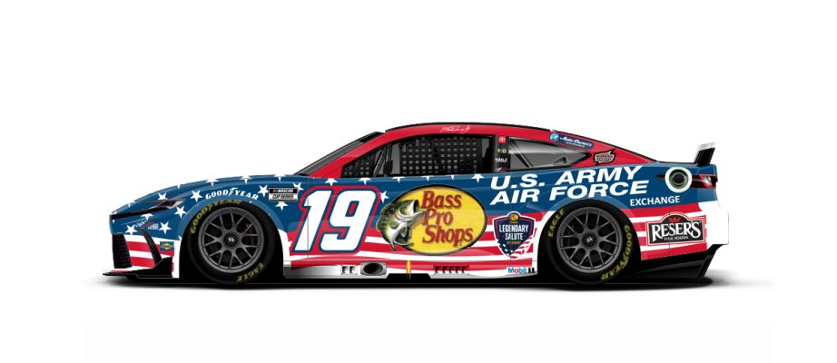 Martin Truex Jr.'s paint scheme for Bristol.