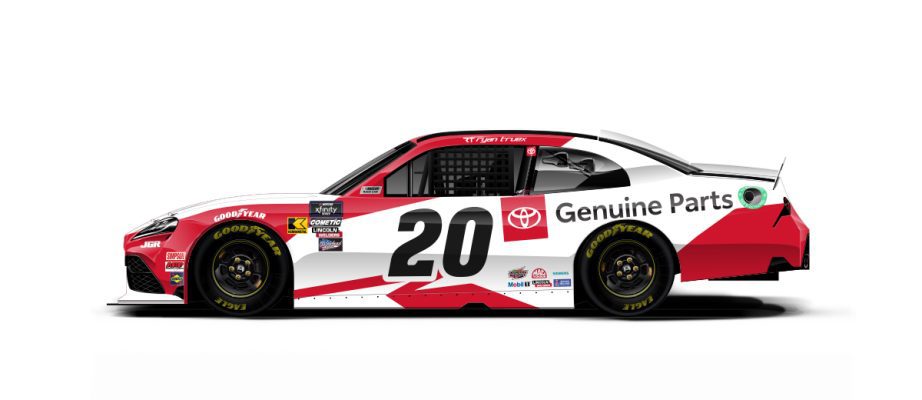 Ryan Truex's paint scheme for Bristol.