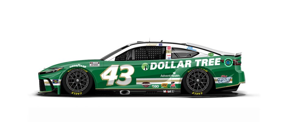 Erik Jones' paint scheme for Bristol.