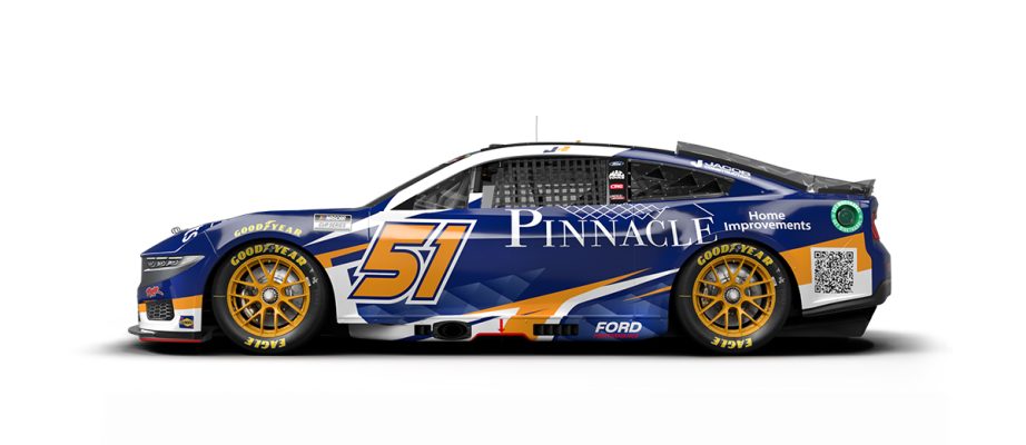 Justin Haley's paint scheme for Bristol.