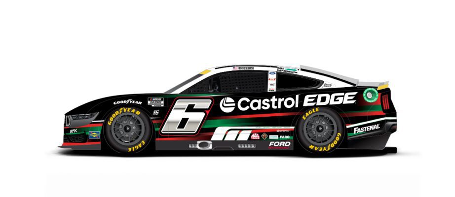 Brad Keselowski's paint scheme for Bristol.