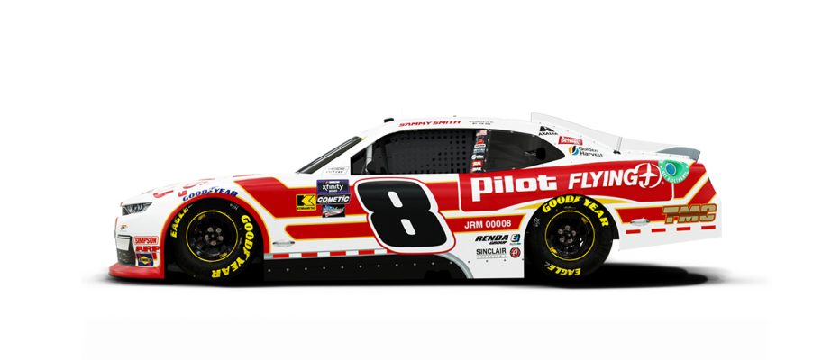 Sammy Smith's paint scheme for Bristol.