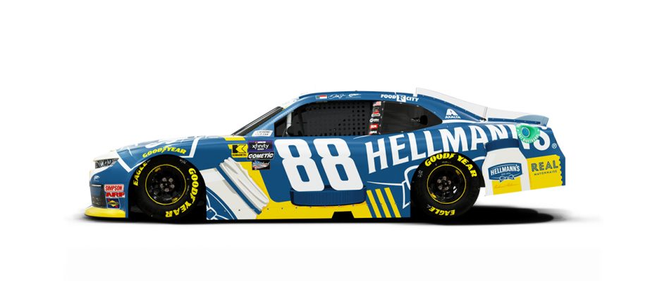 Dale Earnhardt Jr.'s paint scheme for Bristol.