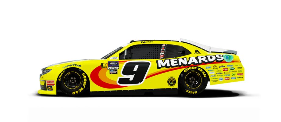 Brandon Jones' paint scheme for Bristol.