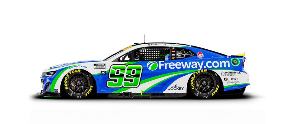 Daniel Suárez's paint scheme for Bristol.