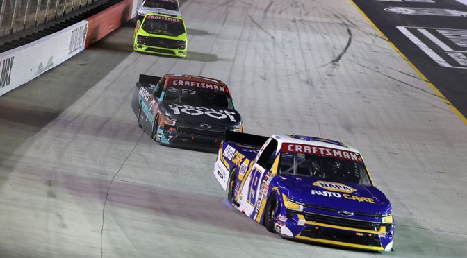 Featured Image for After lengthy break, NASCAR Craftsman Truck Series drivers resume playoffs