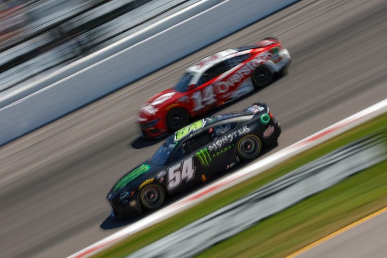 ty gibbs and chase briscoe race