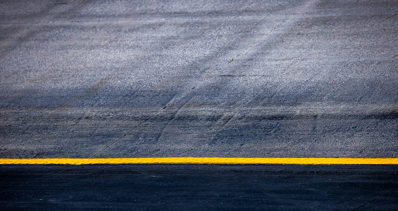 resin applied to the track
